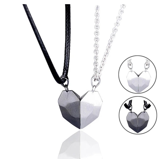 2PCS/SET Couple Necklaces - Magnetic Pendant