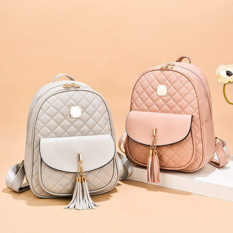 Stylish Three-piece Backpack Set