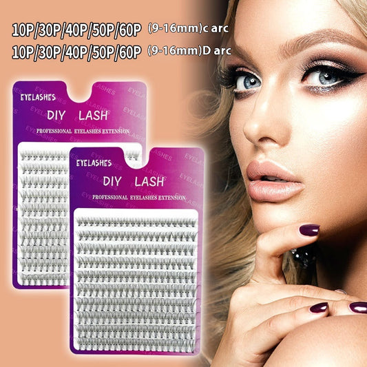 Soft And Lightweight Cluster Lashes