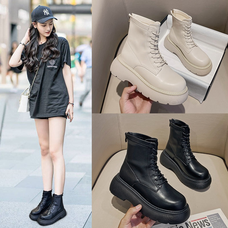 Stylish Thick-soled Boots