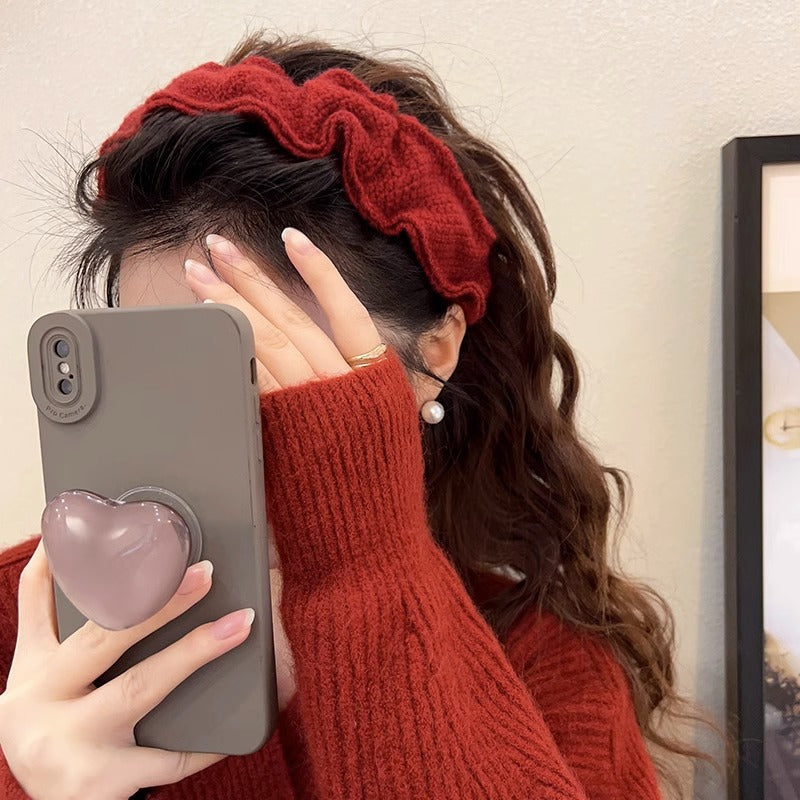 Red Styled Headband