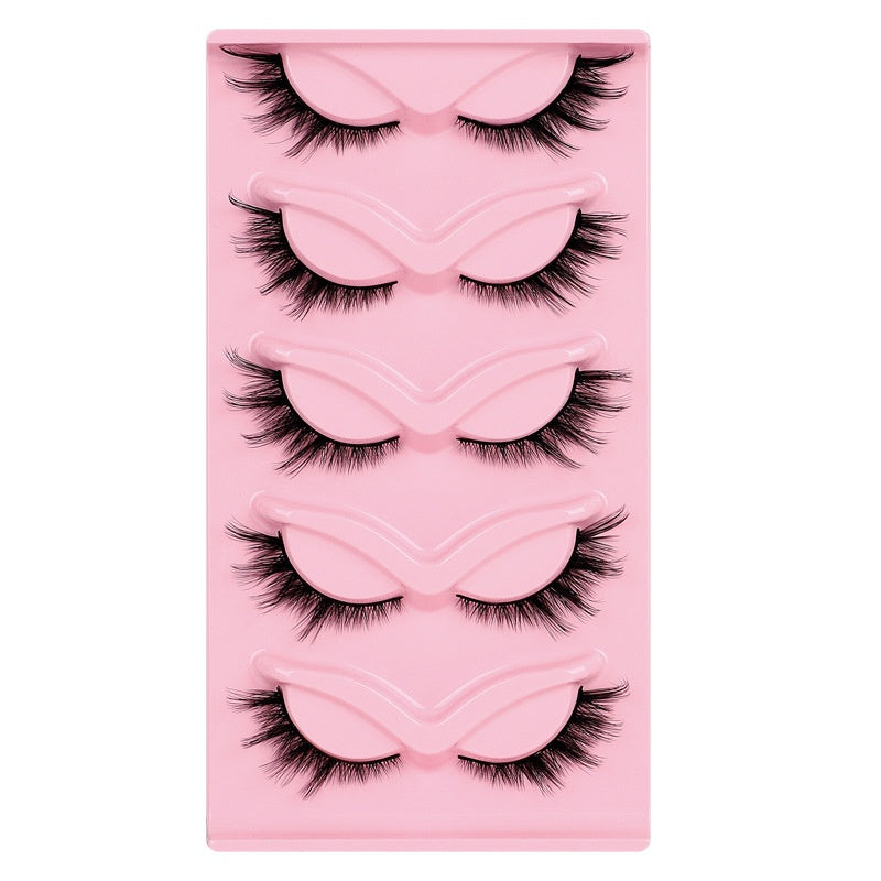 False Eyelashes: Pack Of 10 Pairs