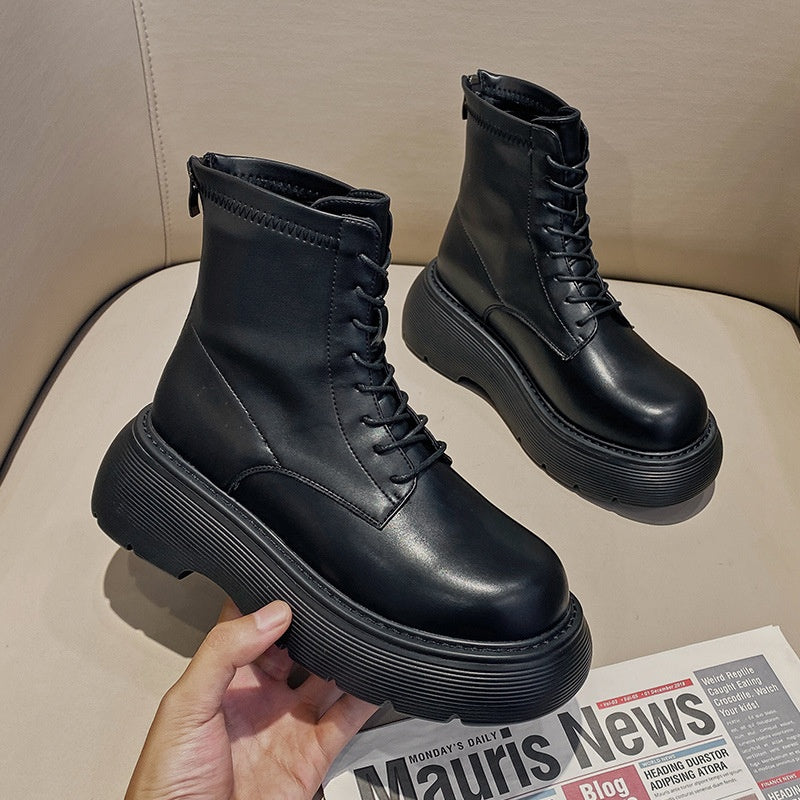 Stylish Thick-soled Boots