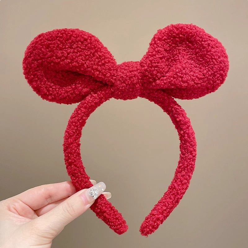 Red Styled Headband