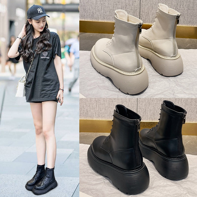 Stylish Thick-soled Boots