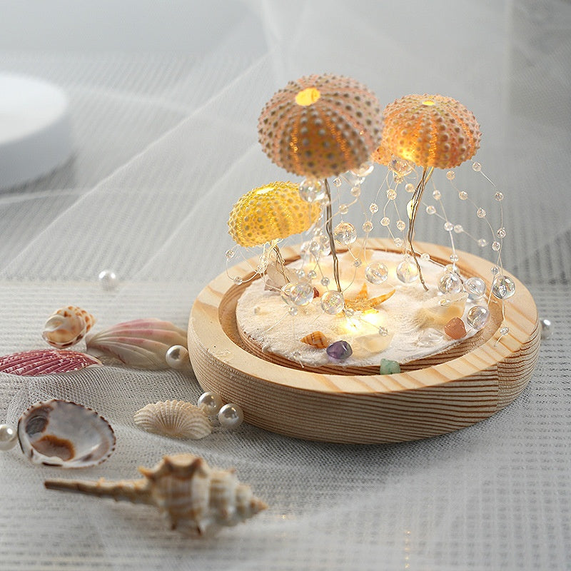 Sea Urchin Shell Jellyfish Light