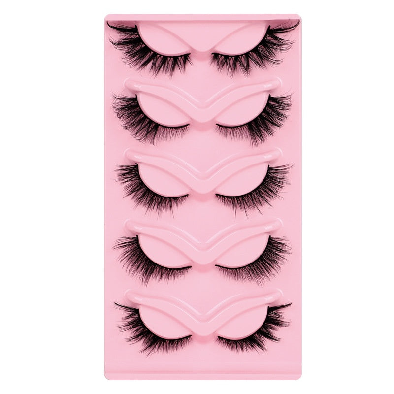 False Eyelashes: Pack Of 10 Pairs