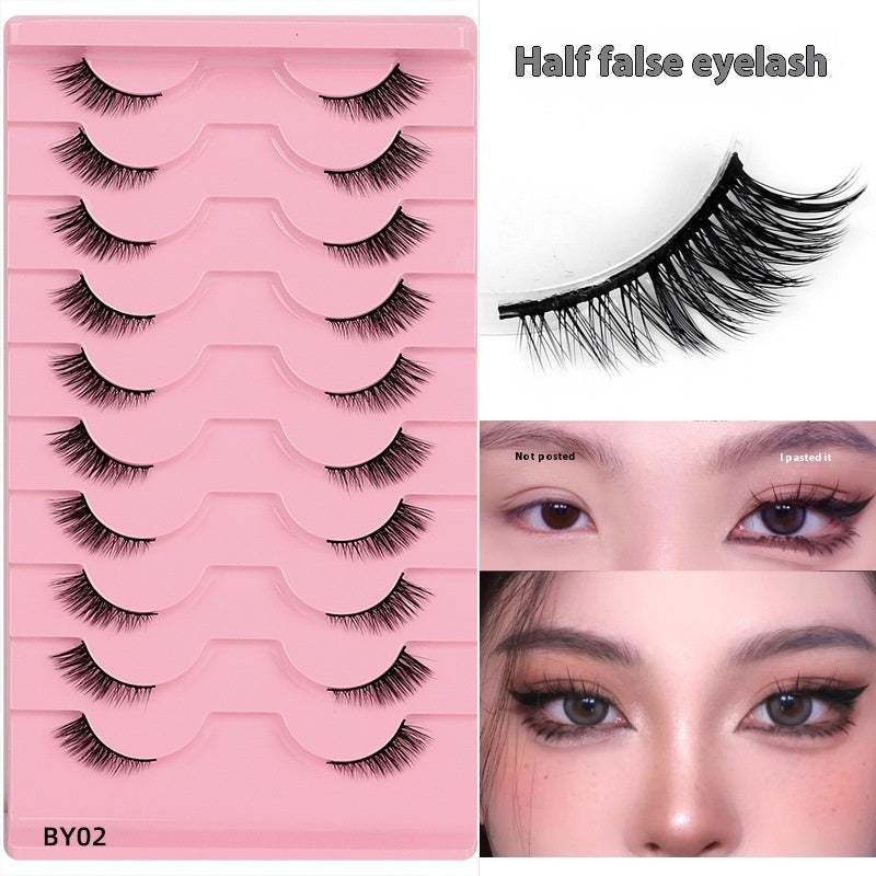 False Eyelashes: Pack Of 10 Pairs