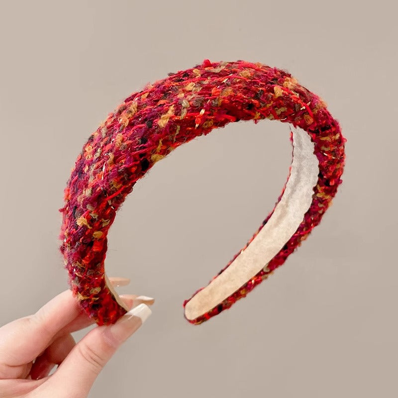 Red Styled Headband