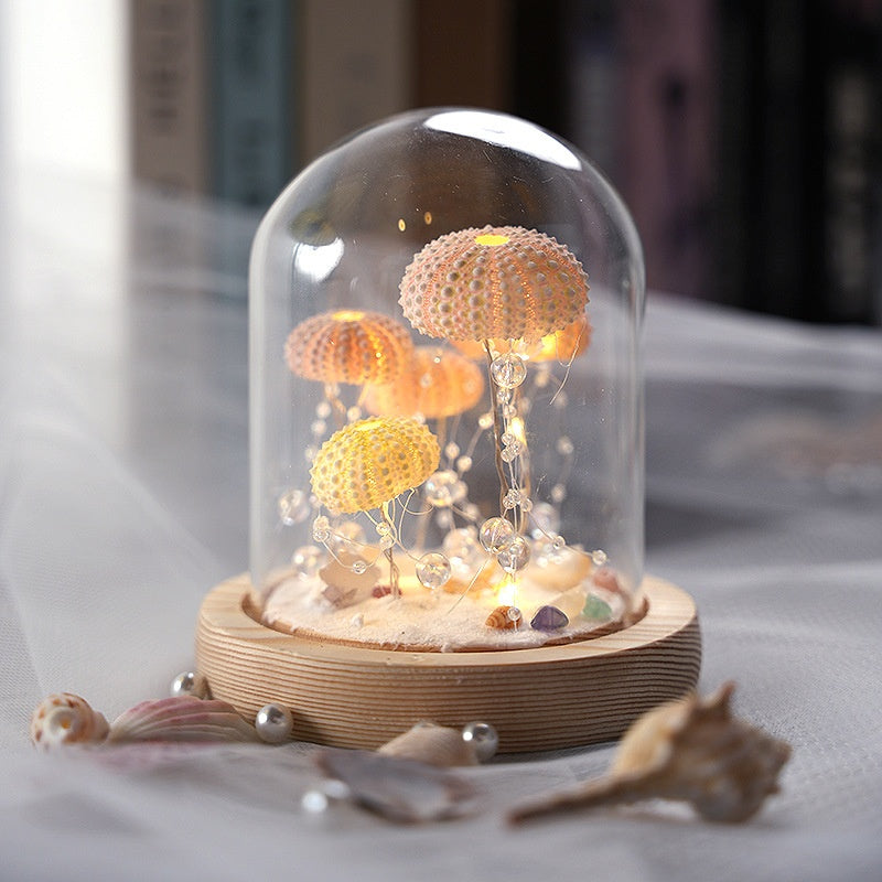 Sea Urchin Shell Jellyfish Light