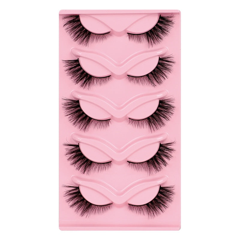 False Eyelashes: Pack Of 10 Pairs