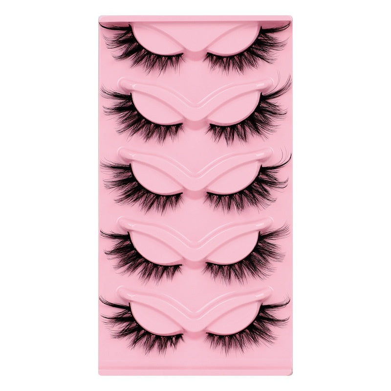 False Eyelashes: Pack Of 10 Pairs