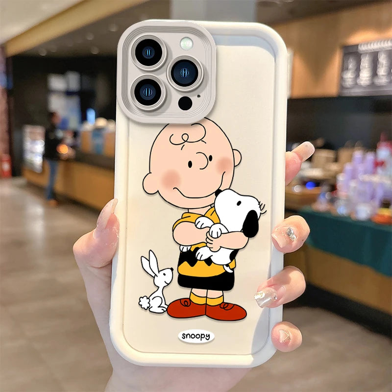 Snoopy Charlie Brown Cartoon Phone Case