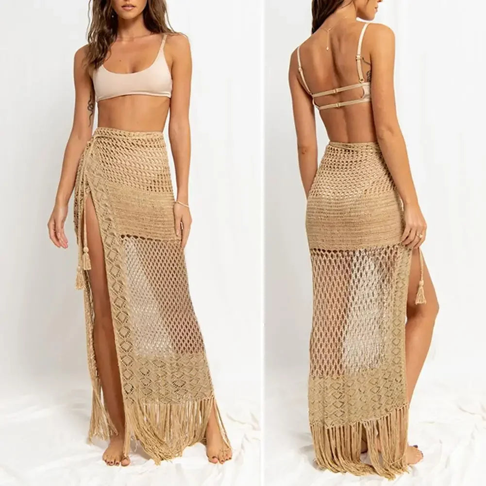 Knitted Beach Cover Up