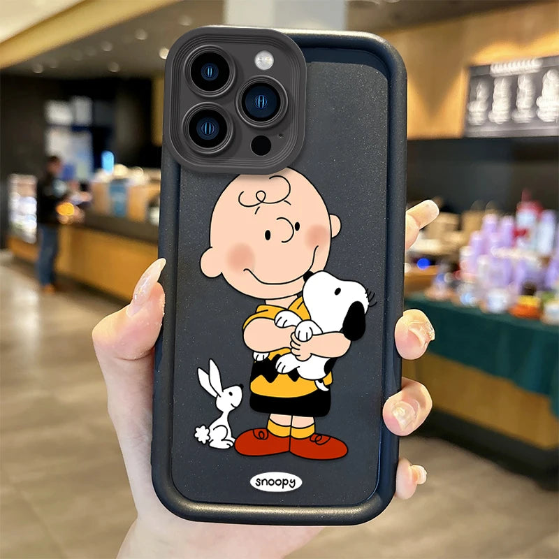 Snoopy Charlie Brown Cartoon Phone Case