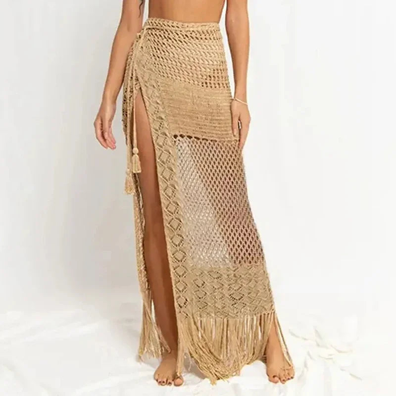 Knitted Beach Cover Up