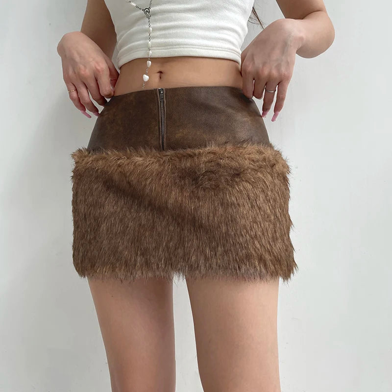 Chic Fur Women’s Skirts