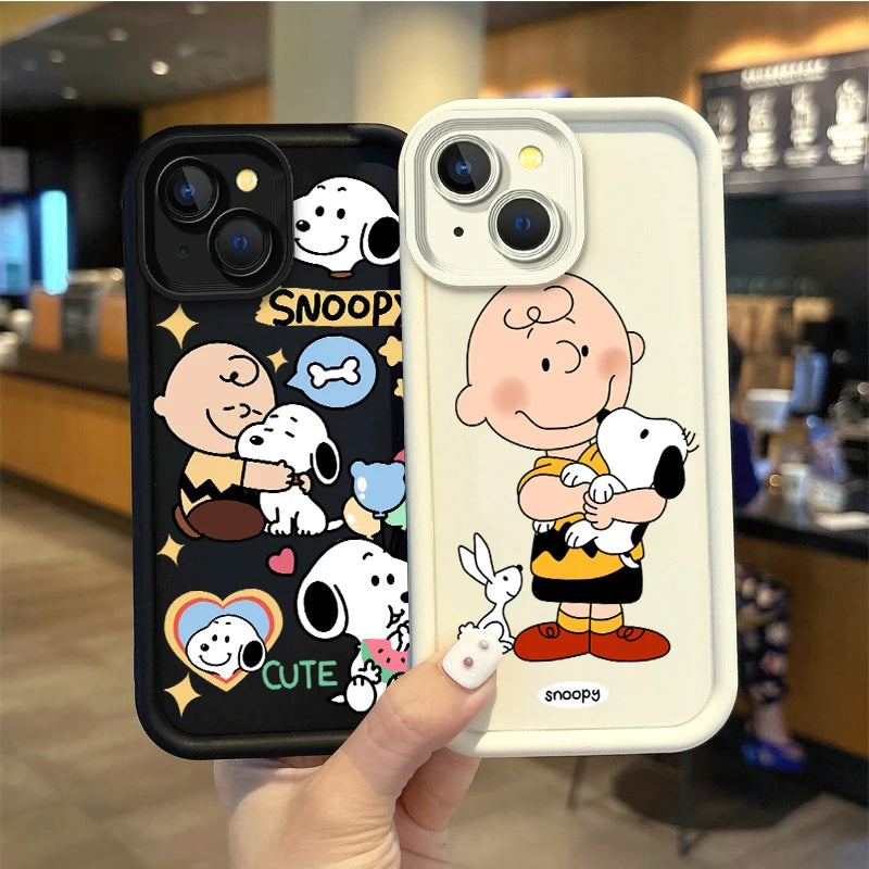 Snoopy Charlie Brown Cartoon Phone Case