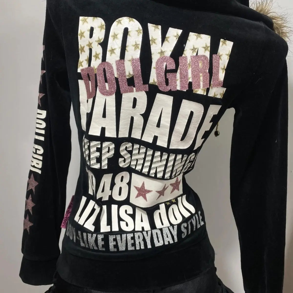 Harajuku hooded zipper Jacket